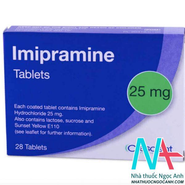 Imipramine là thuốc gì? Công dụng, liều dùng